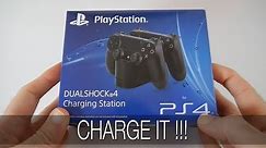 Sony PS4 Dualshock 4 Charging Station Unboxing & First Look