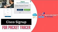 HOW TO CREATE CISCO NETACAD ACCOUNT | Sign-Up Netacad account | CISCO PACKET TRACER