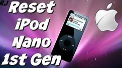 How to Reset iPod Nano 1st Generation | Full Tutorial Guide | Robles Junior