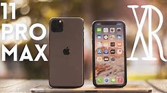 iPhone 11 Pro Max vs XR COMPARISON