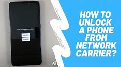 How to unlock a phone with Sim Network Unlock Pin Error - Android & iPhone 2023 Tutorial