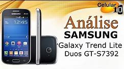 Análise: Samsung Galaxy Trend Lite Duos GT-S7392 ( Celular10 )