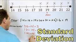 Standard Deviation & Mean Absolute Deviation Explained - 6-8-19]