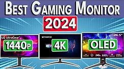 Best Gaming Monitor 2024 | 1440p, 240hz, 4K & OLED | Best Gaming Monitors for PC PS5 XBox