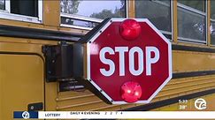Drivers disregarding flashing red lights on school buses in Livonia