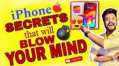 iPhone Hidden Features and Tips & Tricks You Must Know🔥😍 (HINDI)