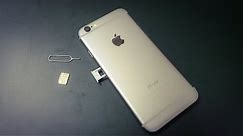 How to change / Replace / insert a new Sim card on any iPhone