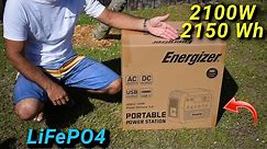 Energizer 2100W LiFePO4 Portable Solar Power Station Super Review!