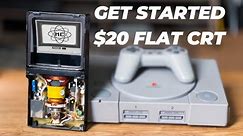 Get started with this tiny flat $20 CRT from AliExpress