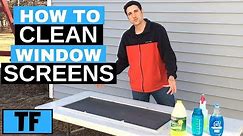 How To Clean Window Screens (Best Tips For Fast Washing)