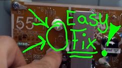 EASY How to Fix Samsung LCD TV Flashing Flickering Screen!!!