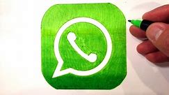 How to Draw the WhatsApp Logo