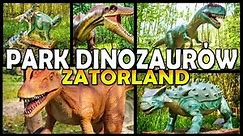 ZATORLAND Park Ruchomych Dinozaurów - Dinosaur Park - Zator - Poland (4k)