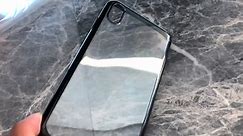 TORRAS: iPhone Xs Max CLEAR Case with SHINY BLACK Edge