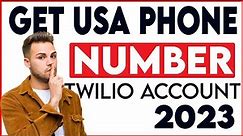 How To Get USA Phone Number For Verification - Twilio SMS Tutorial
