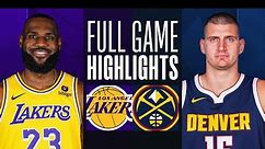 LAKERS at NUGGETS | FULL GAME HIGHLIGHTS | October 24, 2023