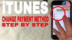 ✅ How To Change Payment Method On iTunes From Start To Finish 🔴