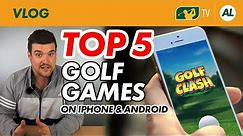 THE BEST FREE GOLF APPS ON IPHONE & ANDROID (GAMES)
