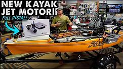 NEW J-2 Bixpy Kayak Trolling Motor! Full Install and Unboxing!! 2022 Kayak DIY
