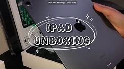 [2023] iPad Air 5 M1 (256gb) - Space Gray (unboxing + accessories) ♡