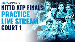 2020 Nitto ATP Finals: Live Stream Practice Court 1 (Friday)