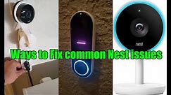 3 Ways to Fix and Reset Google Nest cameras / Hello Doorbell Problems