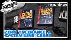Sega Genesis Zero Tolerance with System Link Cable