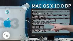 Mac OS X 10.0 Developer Preview Installation Sensation (Part 1) - Krazy Ken's Tech Misadventures