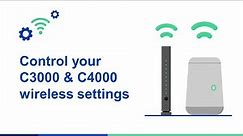 How to control your CenturyLink C3000 and C4000 wireless settings