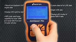 Actron AutoScanner Plus with CodeConnect