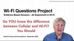 Understanding the difference between Cellular and Wi-Fi