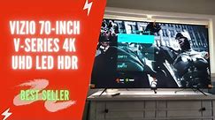 VIZIO 70-Inch V-Series 4K UHD LED HDR Smart TV with Voice Remote Review & Test 2021 | VIZIO Smart TV