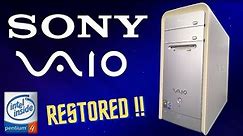 The Sony VAIO PCV-RS100 Restored!!