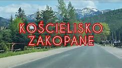 Zakopane - Kościelisko🍀Przejazd od Doliny Chochołowskiej na Kraków🍀piękna niedziela w Tatrach