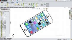 SolidWorks tutorial How to Make IPhone 5S