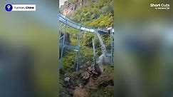 En Chine, un toboggan se brise à 10 mètres de haut