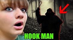 WE SAW the HOOK MAN!! The LEGEND of the HOOKMAN 😵