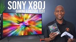 Sony X80J 4K TV Gaming And Picture Test