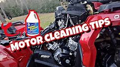 The best way to clean Atv motor