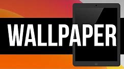 Change the Wallpaper on iPad in 2020 | iPad Air, iPad mini, iPad Pro