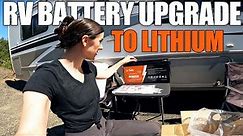 Upgrading our RV BATTERY from LEAD ACID to LITHIUM with a LiTime Battery #lithium #battery