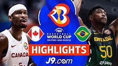 Absolute Thriller in Jakarta as Brazil Beat Canada | J9 Highlights | FIBA Basketball World Cup 2023
