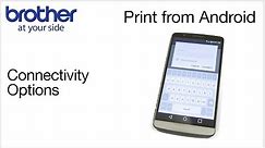 Printing from Android device on your Brother printer