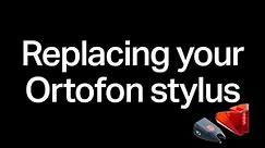 How to replace your Ortofon Moving Magnet stylus