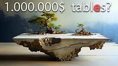 Ai designs the best concrete table.