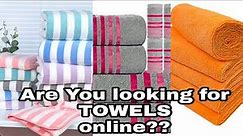 Best Towels in Amazon | Hand and Bath towels Online | Amazon review on Towels | Casa Copenhagen