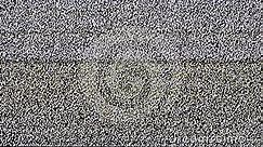 Real Analog TV Noize. TV No Signal, White Noise Stock Footage - Video of macro, defect: 140649974