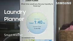 Use SmartThings Laundry Planner with your Samsung Smart Washing Machine | Samsung US