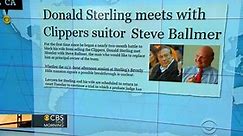 Headlines at 7:30: Donald Sterling meets with potential buyer of LA Clippers