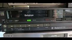 Working on Sony Betamax video recorders